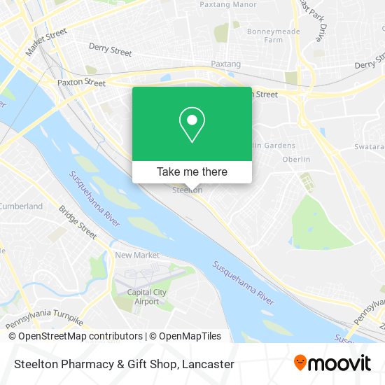 Mapa de Steelton Pharmacy & Gift Shop