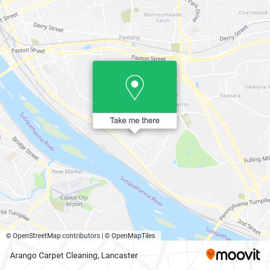 Mapa de Arango Carpet Cleaning
