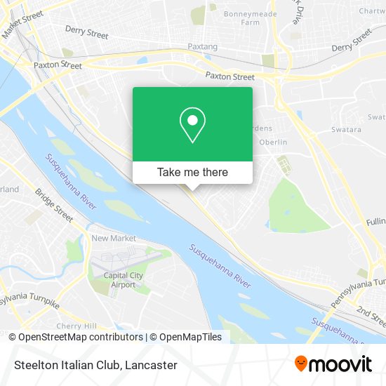 Steelton Italian Club map