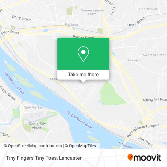 Tiny Fingers Tiny Toes map