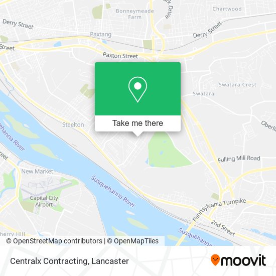 Centralx Contracting map