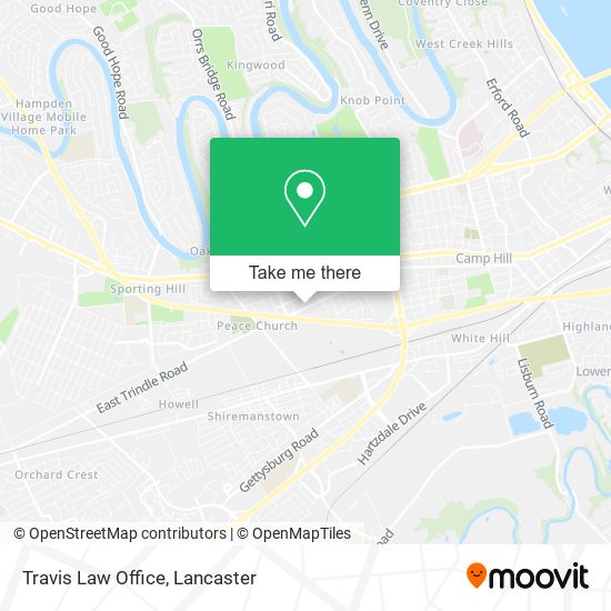 Travis Law Office map