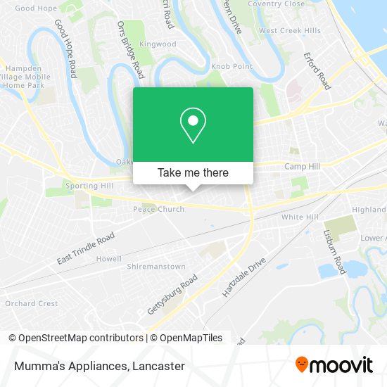 Mumma's Appliances map