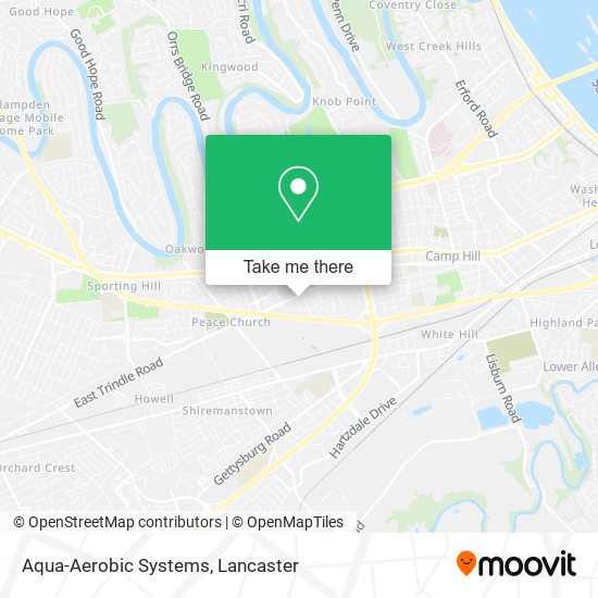 Mapa de Aqua-Aerobic Systems