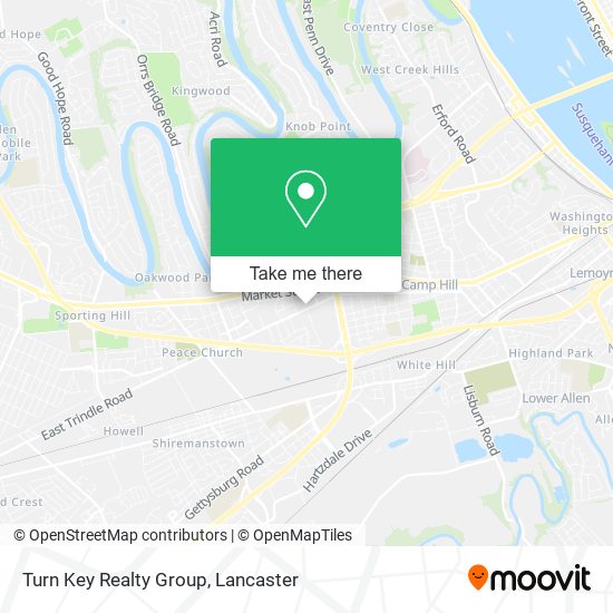 Turn Key Realty Group map