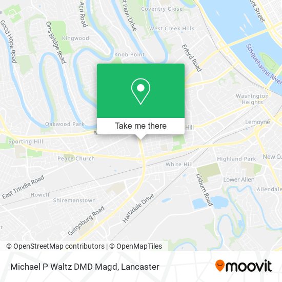 Michael P Waltz DMD Magd map