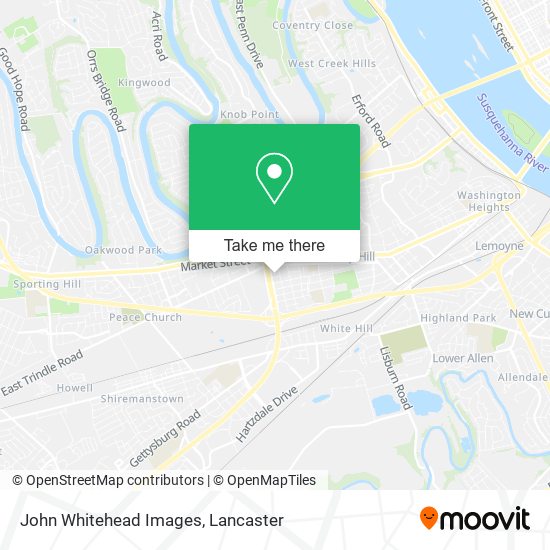 John Whitehead Images map
