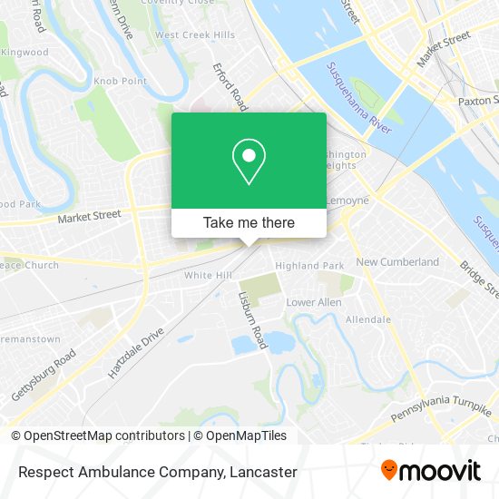 Respect Ambulance Company map