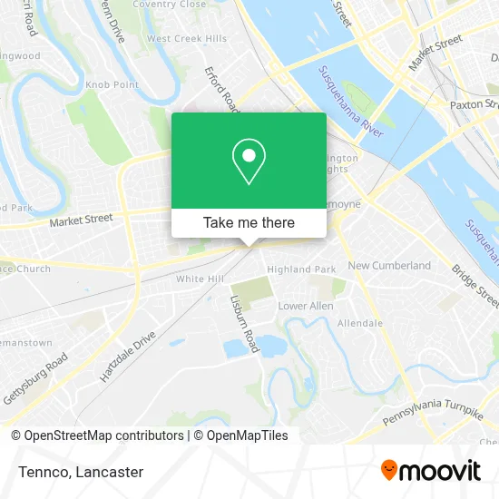 Tennco map