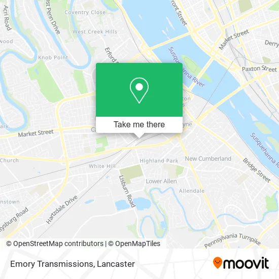 Emory Transmissions map