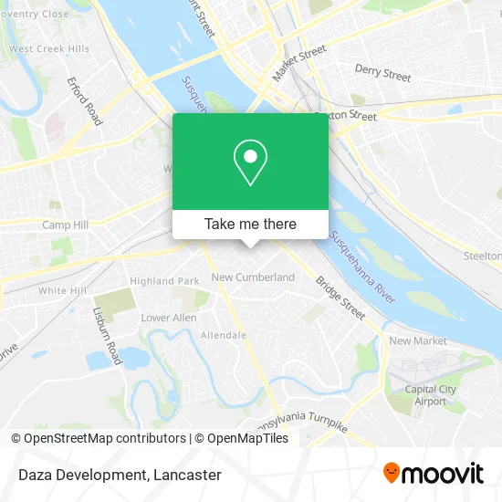 Daza Development map