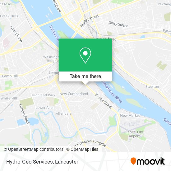 Mapa de Hydro-Geo Services