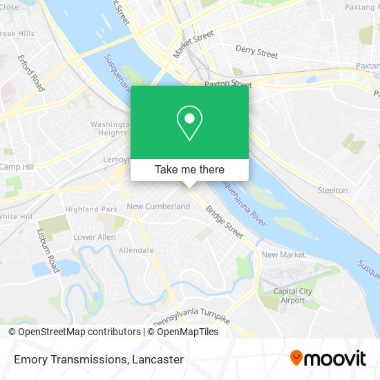 Mapa de Emory Transmissions
