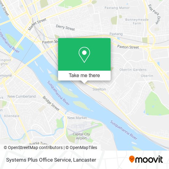 Mapa de Systems Plus Office Service