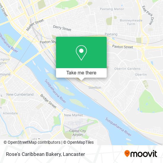 Rose's Caribbean Bakery map
