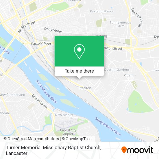 Mapa de Turner Memorial Missionary Baptist Church