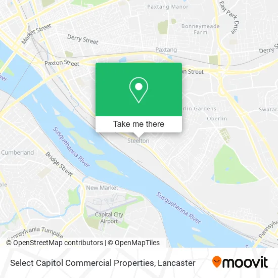 Select Capitol Commercial Properties map