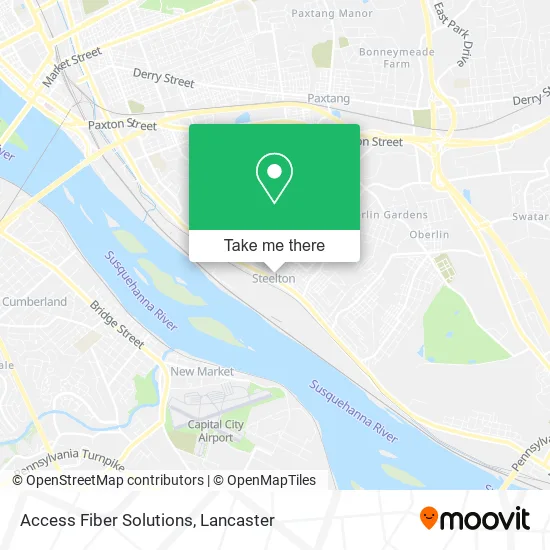 Access Fiber Solutions map