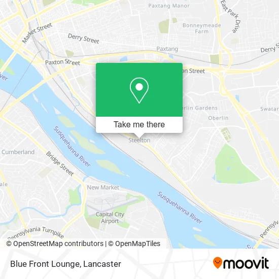 Blue Front Lounge map