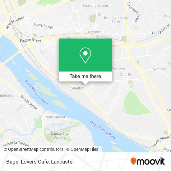 Bagel Lovers Cafe map