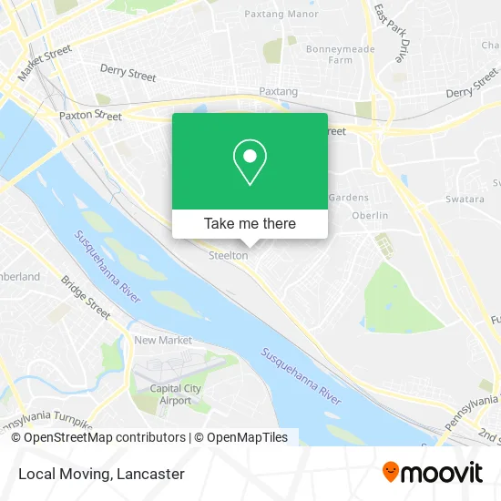 Local Moving map