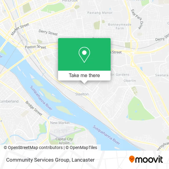 Community Services Group map