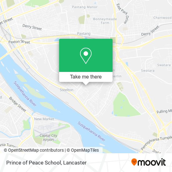 Mapa de Prince of Peace School