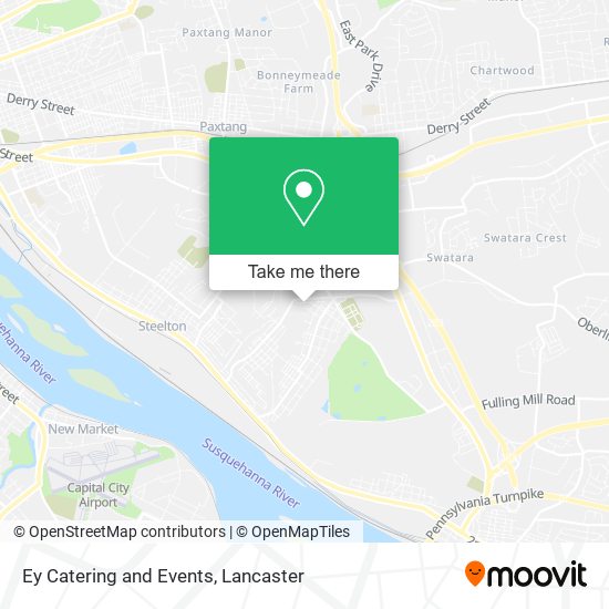 Ey Catering and Events map