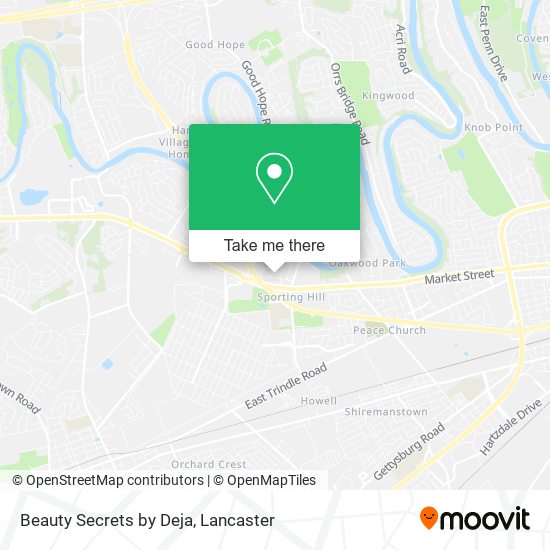 Beauty Secrets by Deja map