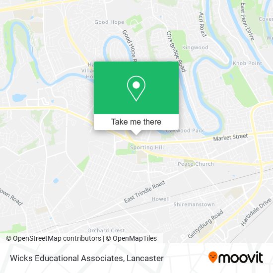 Wicks Educational Associates map