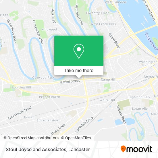 Stout Joyce and Associates map