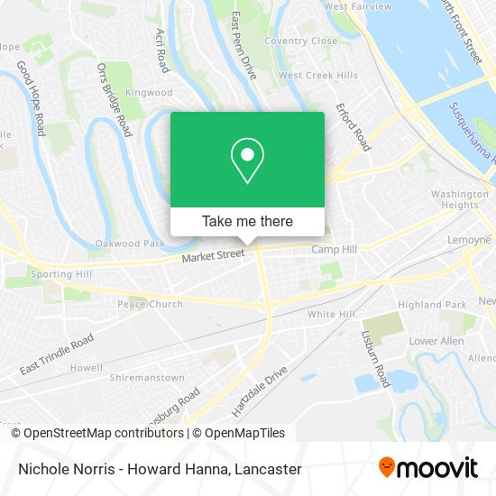 Mapa de Nichole Norris - Howard Hanna