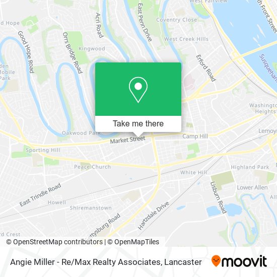 Angie Miller - Re / Max Realty Associates map