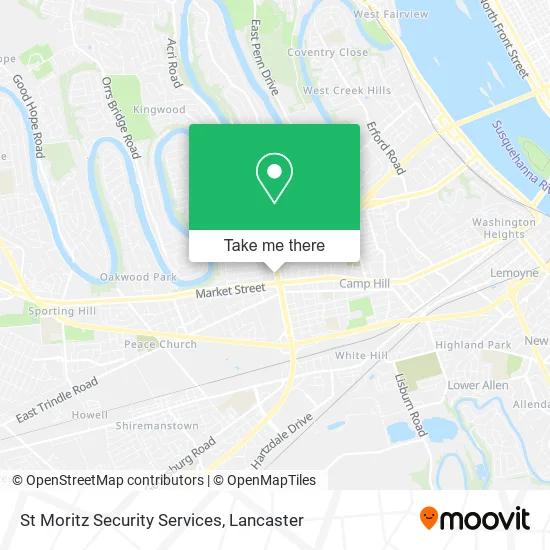 St Moritz Security Services map