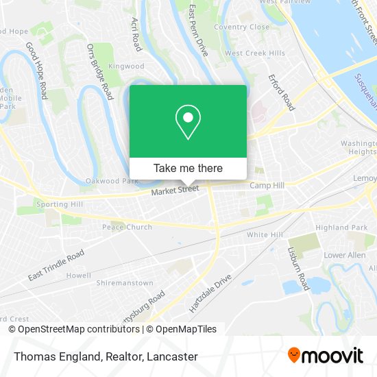 Mapa de Thomas England, Realtor