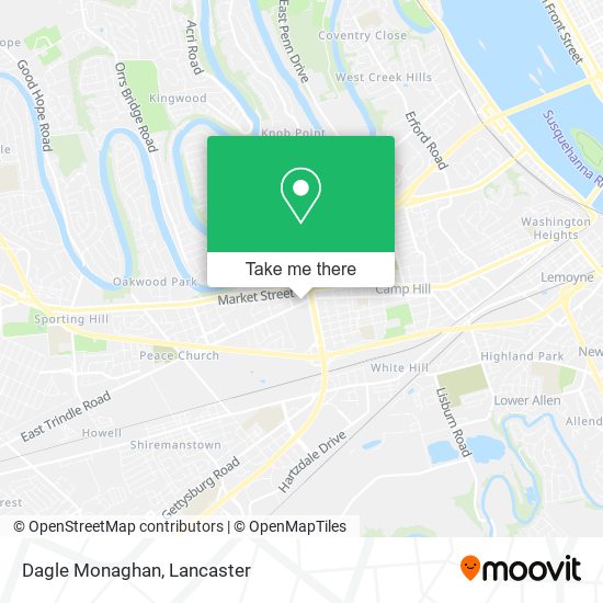 Dagle Monaghan map