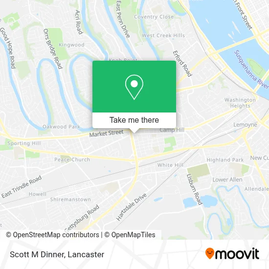 Scott M Dinner map