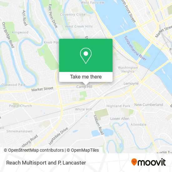 Reach Multisport and P map