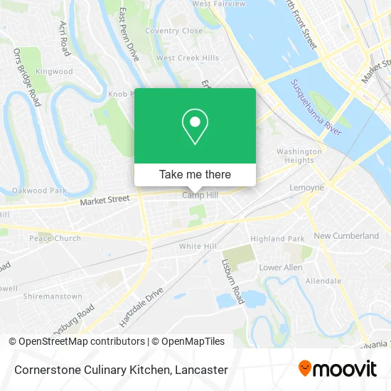 Cornerstone Culinary Kitchen map