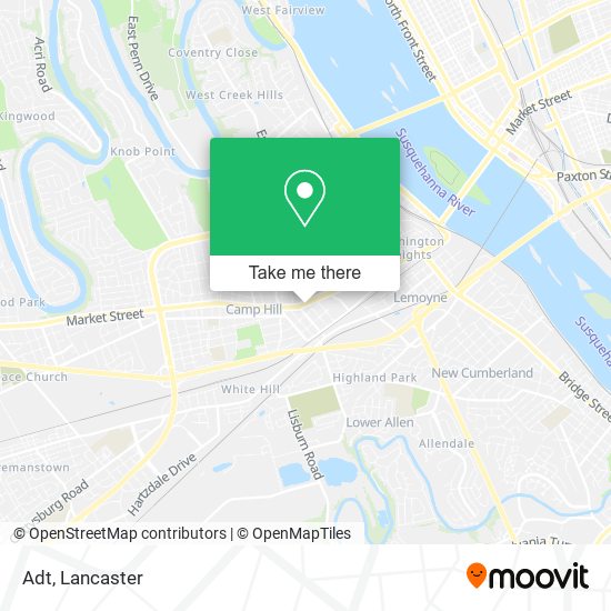 Mapa de Adt