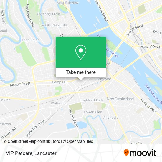 Mapa de VIP Petcare