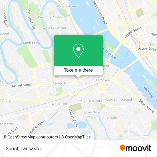 Sprint map
