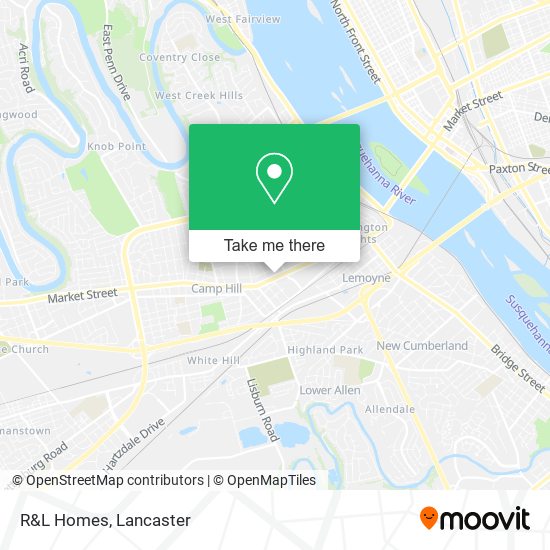 Mapa de R&L Homes