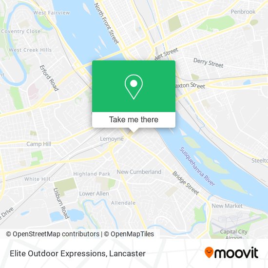 Elite Outdoor Expressions map