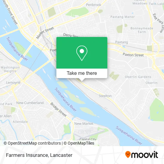 Farmers Insurance map