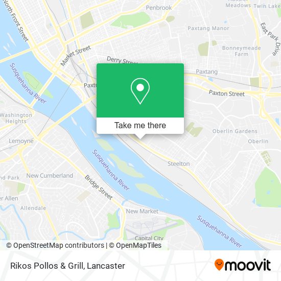 Mapa de Rikos Pollos & Grill