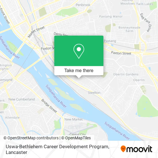 Uswa-Bethlehem Career Development Program map
