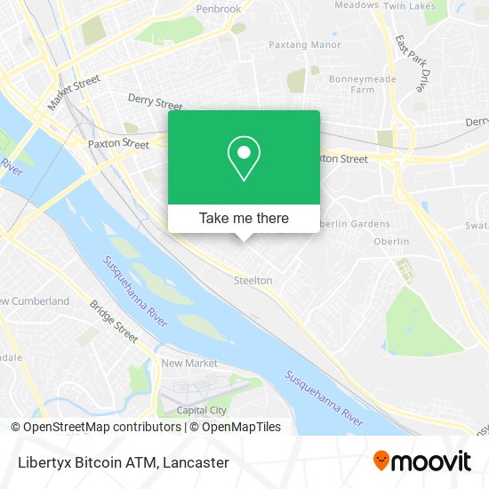 Libertyx Bitcoin ATM map