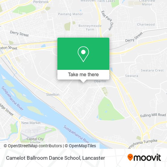 Camelot Ballroom Dance School map