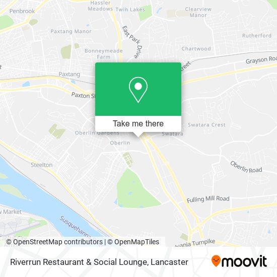 Mapa de Riverrun Restaurant & Social Lounge